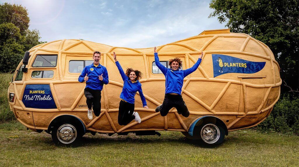 Dream Job Alert - Drive the Nutmobile Across America for Planters 1