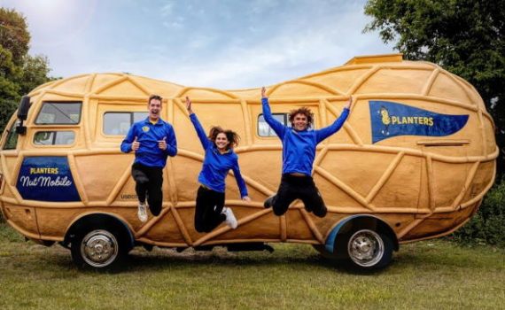Dream Job Alert - Drive the Nutmobile Across America for Planters sml